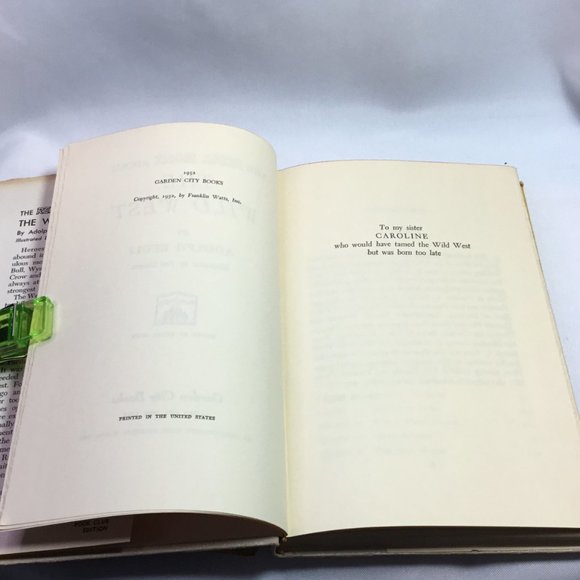 The Real Book About The Wild West 1952 HC/DJ - Picture 8 of 15